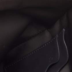 مملوكة مسبقًا حقيبة صغيرة ديور متعددة الوظائف قماش كحلي بحري