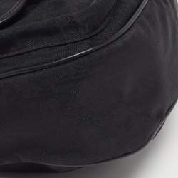 Pre Owned حقيبة هوبو ديور لوفلي نايلون ديوريسيمو سوداء