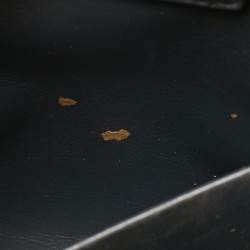 Pre Owned Dior Diorever Mini Silver Python Top Handle Bag