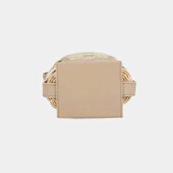 Pre Owned Dior Sahara 2-Way Bucket Bag Beige Raffia Leather Rubber