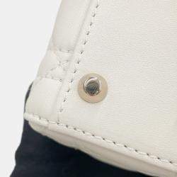 مملوكة مسبقًا Dior Lady Dior Canage 2Wayhandbag Latte White Lambskin Rhinestone Size Mini