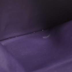 Pre Owned حقيبة ديور بي ديور صغيرة جلد رمادي مع مقبض علوي ومشبك