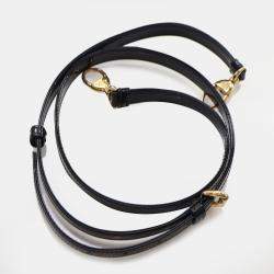 Pre Owned Dior Lady Dior Mini Patent Leather Top Handle Bag