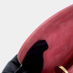 Pre Owned Dior Lady Dior Mini Mosaic Of Mirrors Calfskin Leather Top Handle Bag