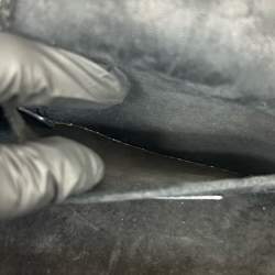 Pre Owned Dior Black Small Lambskin Cannage DiorTravel Vanity Case