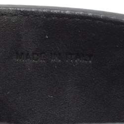 Pre Owned Dior Saddle Black Leather Chain Pouch