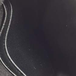 Pre Owned Dior Saddle Black Leather Chain Pouch