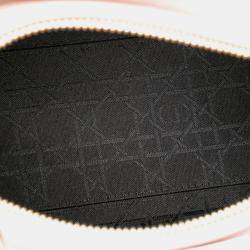 Pre Owned حقيبة ديور ليدي ديور كاناج جلد حمل وسط وردي