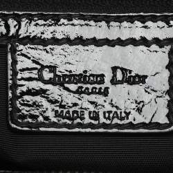 مملوكة مسبقًا Dior Soft Lady Dior Large Black Cannage Patent Leather Shopper Tote