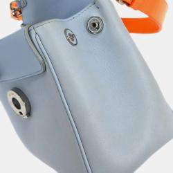 Pre Owned حقيبة ديور بي ديور أزرق فاتح كريستيان ديور