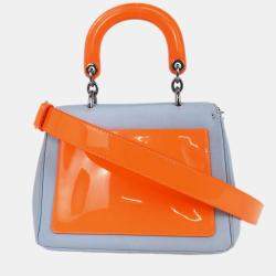 Pre Owned حقيبة ديور بي ديور أزرق فاتح كريستيان ديور