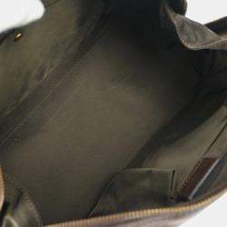 مملوكة مسبقًا حقيبة يد كريستيان ديور جلد بني دفيل