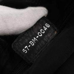 Pre Owned Dior Trotter Black Canvas Shoulder Bag