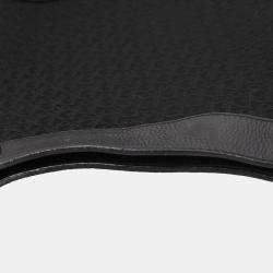 Pre Owned Dior Trotter Black Canvas Shoulder Bag