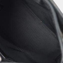 Pre Owned Dior Lady Dior Trotter Black Suede Top Handle Bag