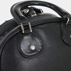 Pre Owned Christian Dior Black Gambler Dice Handbag