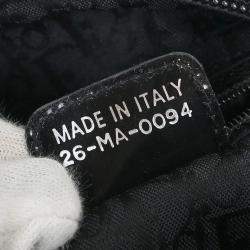 Pre Owned Christian Dior Black Gambler Dice Handbag