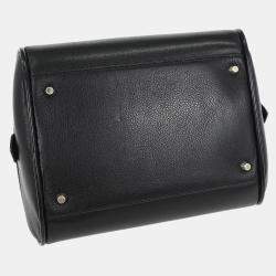 Pre Owned Christian Dior Black Gambler Dice Handbag