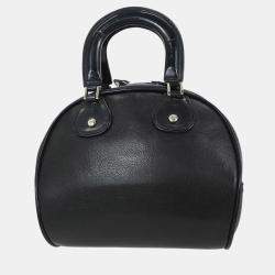 Pre Owned Christian Dior Black Gambler Dice Handbag