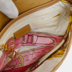 Pre Owned Dior Saddle Leather Shoulder Bag
