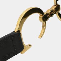 مملوكة مسبقًا حقيبة كتف ديور سادل جلد أسود