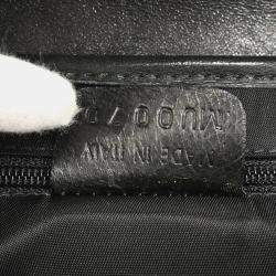 مملوكة مسبقًا حقيبة كتف ديور سادل جلد أسود