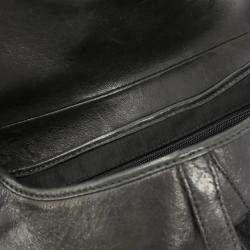 مملوكة مسبقًا حقيبة كتف ديور سادل جلد أسود