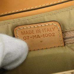 Pre Owned Christian Dior Brown Trotter Street Chic Columbus Shoulder Bag