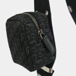 مملوكة مسبقًا Christian Dior Black Trotter Street Chic Columbus Shoulder Bag