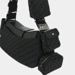 مملوكة مسبقًا Christian Dior Black Trotter Street Chic Columbus Shoulder Bag