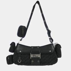 مملوكة مسبقًا Christian Dior Black Trotter Street Chic Columbus Shoulder Bag