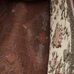 Pre Owned Dior Book Tote Large Multicolor Floral Embroidered Canvas Tote