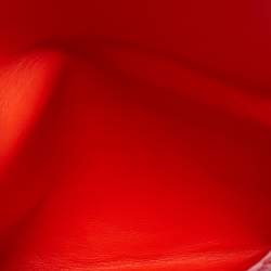 Pre Owned Dior Addict Fuchsia/Orange Leather Envelope Clutch