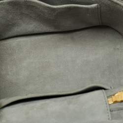 Pre Owned Dior DiorTravel Small Grey Leather Vanity Case