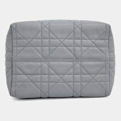 Pre Owned Dior Grey Leather Toujours Vertical Medium