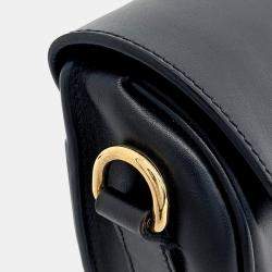 Pre Owned حقيبة باربي إيست وست جلد أسود ديور