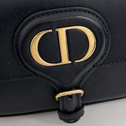 Pre Owned حقيبة باربي إيست وست جلد أسود ديور