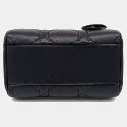 Pre Owned Dior Black Leather Groove20 Bag