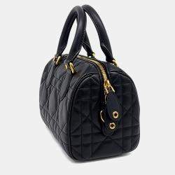 Pre Owned Dior Black Leather Groove20 Bag