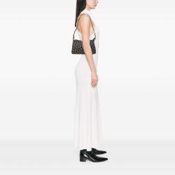 Pre Owned Dior Black Diorissimo Trotter Canvas Shoulder Bag