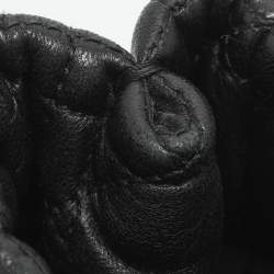 Pre Owned Dior Black Soft Lady Dior Large Cannage Leather Tote