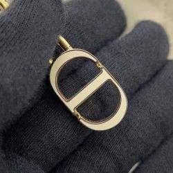 Pre Owned Dior Macrocannage Cd Lounge Hobo Bag Latte White Lambskin