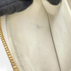 Pre Owned Dior Macrocannage Cd Lounge Hobo Bag Latte White Lambskin