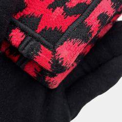 Pre Owned Dior Book Tote Leopard Pink/Black Canvas Size Medium