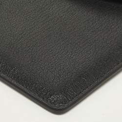 مملوكة مسبقًا Dior Saddle Medium Black Leather Pouch