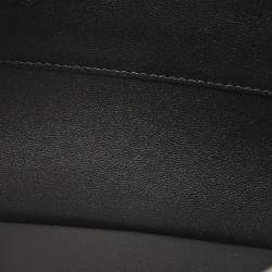 مملوكة مسبقًا Dior Saddle Medium Black Leather Pouch