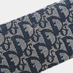 Pre Owned Christian Dior Navy Trotter Handbag