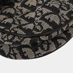 مملوكة مسبقًا Christian Dior Black Trotter Saddle Handbag