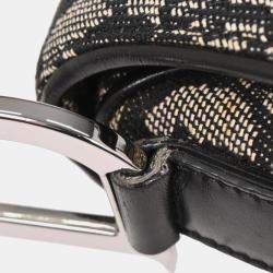 مملوكة مسبقًا Christian Dior Black Trotter Saddle Handbag