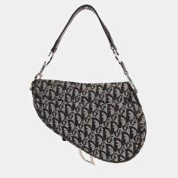 مملوكة مسبقًا Christian Dior Black Trotter Saddle Handbag
